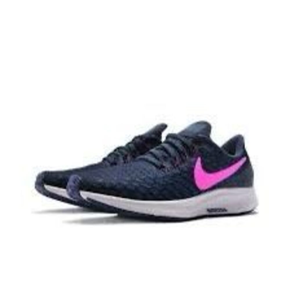 Nike Women's Size 9 Air Zoom Pegasus Running Shoes Blue Pink Swoosh Lightweight